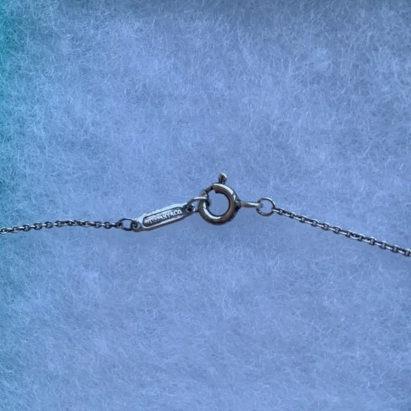 Tiffany & Co. Pink Sapphire Heart Key Necklace - Picture 6 of 8